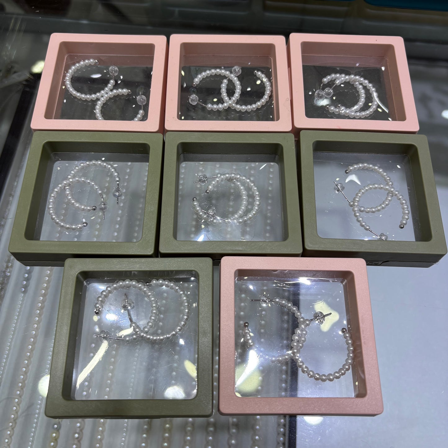 Natural Freshwater Pearls S925 Sterling Silver Earring