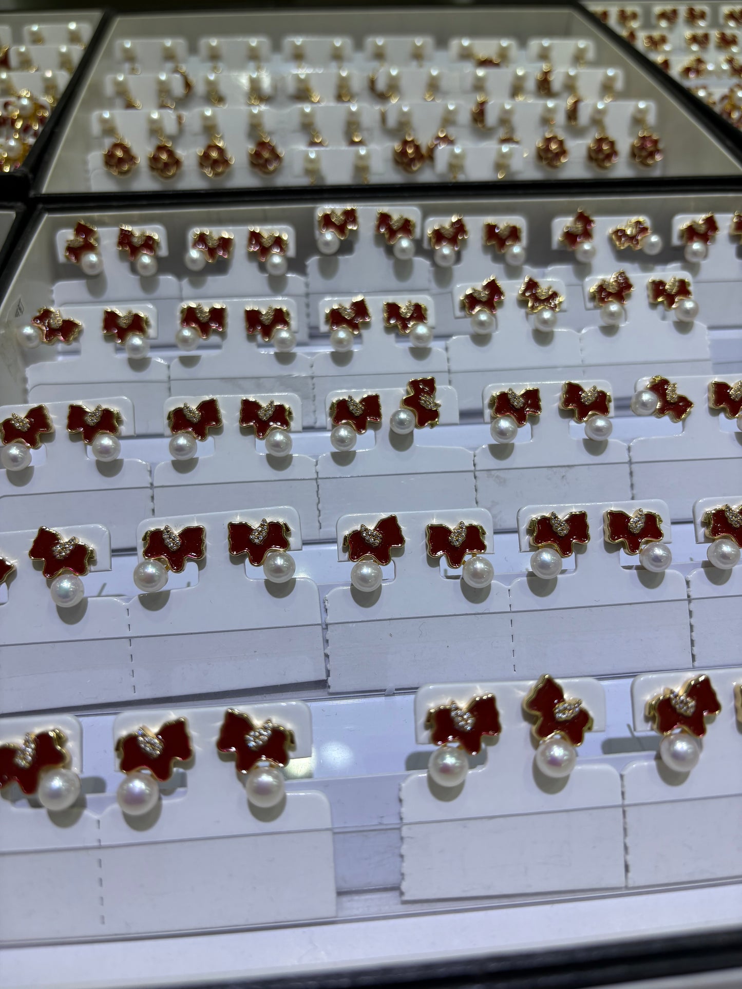 Happy New Year Style-Natural Freshwater Pearls Earrings - Wholesale