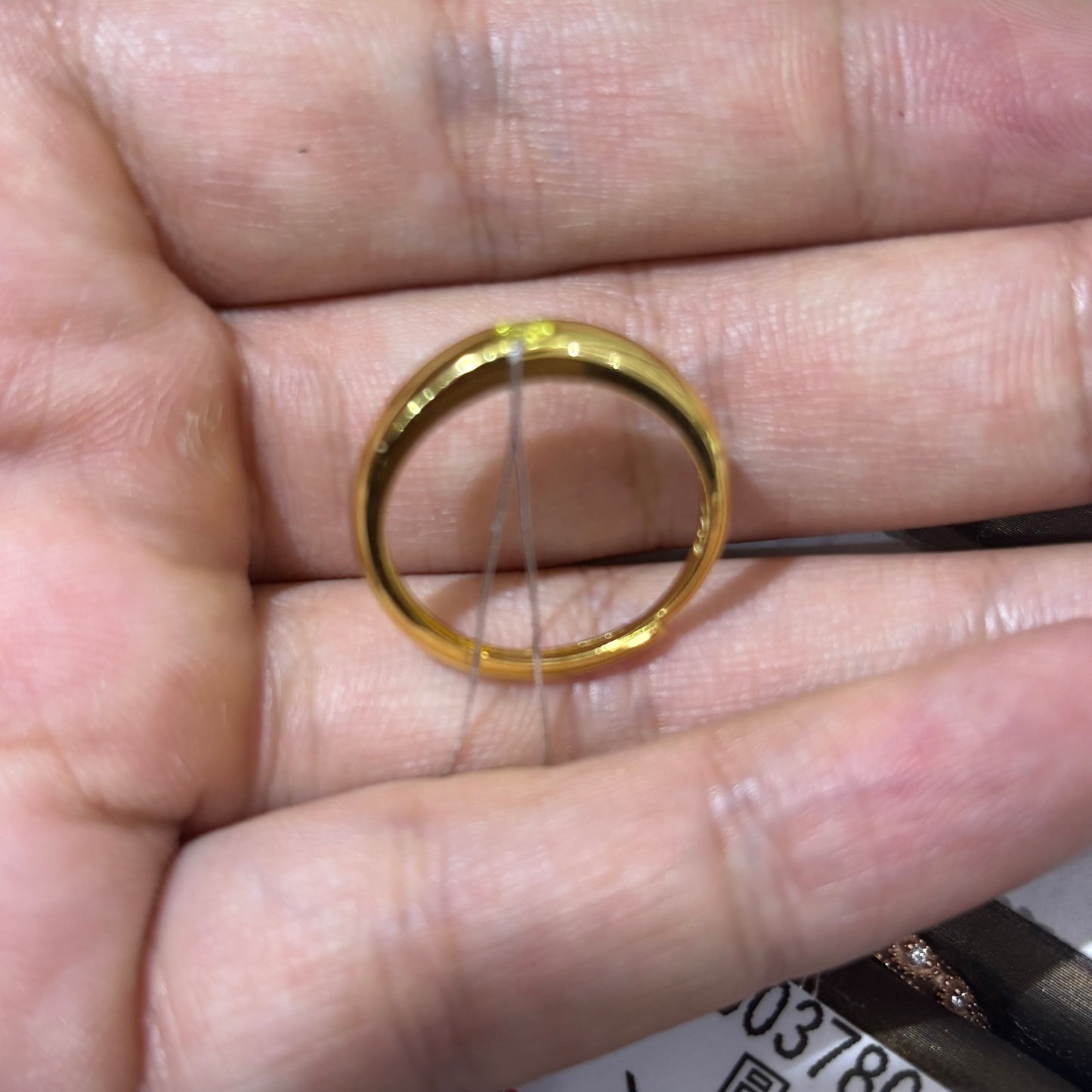 Custom-made Natural Peridot Sterling Silver Gold Plated Adjustable Ring