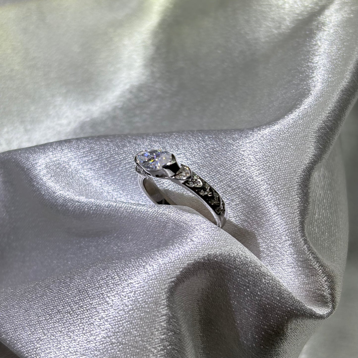 1ct Marquise Cut Moissanite Diamond S925 Sterling Silver Classic 18K Gold Plated Eye Of Horus Ring