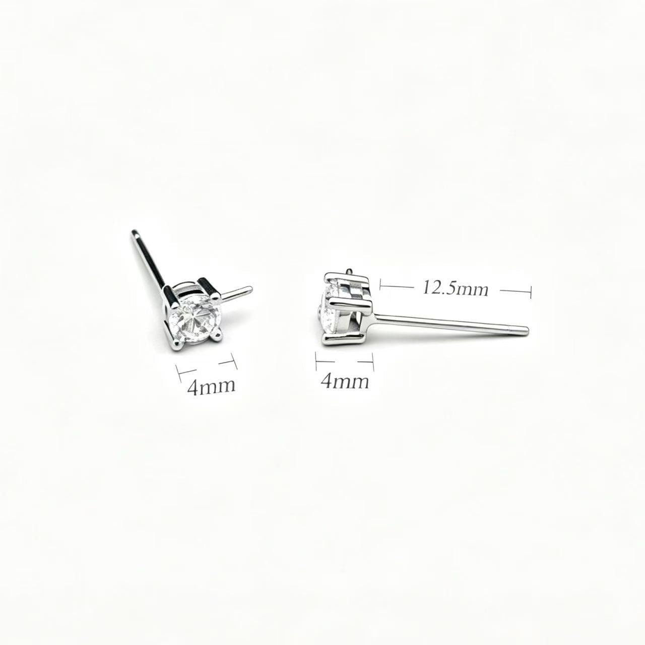 S925 Sterling Silver Earrings Accessories